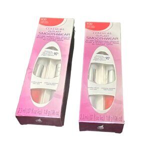 Covergirl Outlast All-Day 24 Hrs Lipstick 830 Coral‎ Satin Deadstock LOT OF 2
